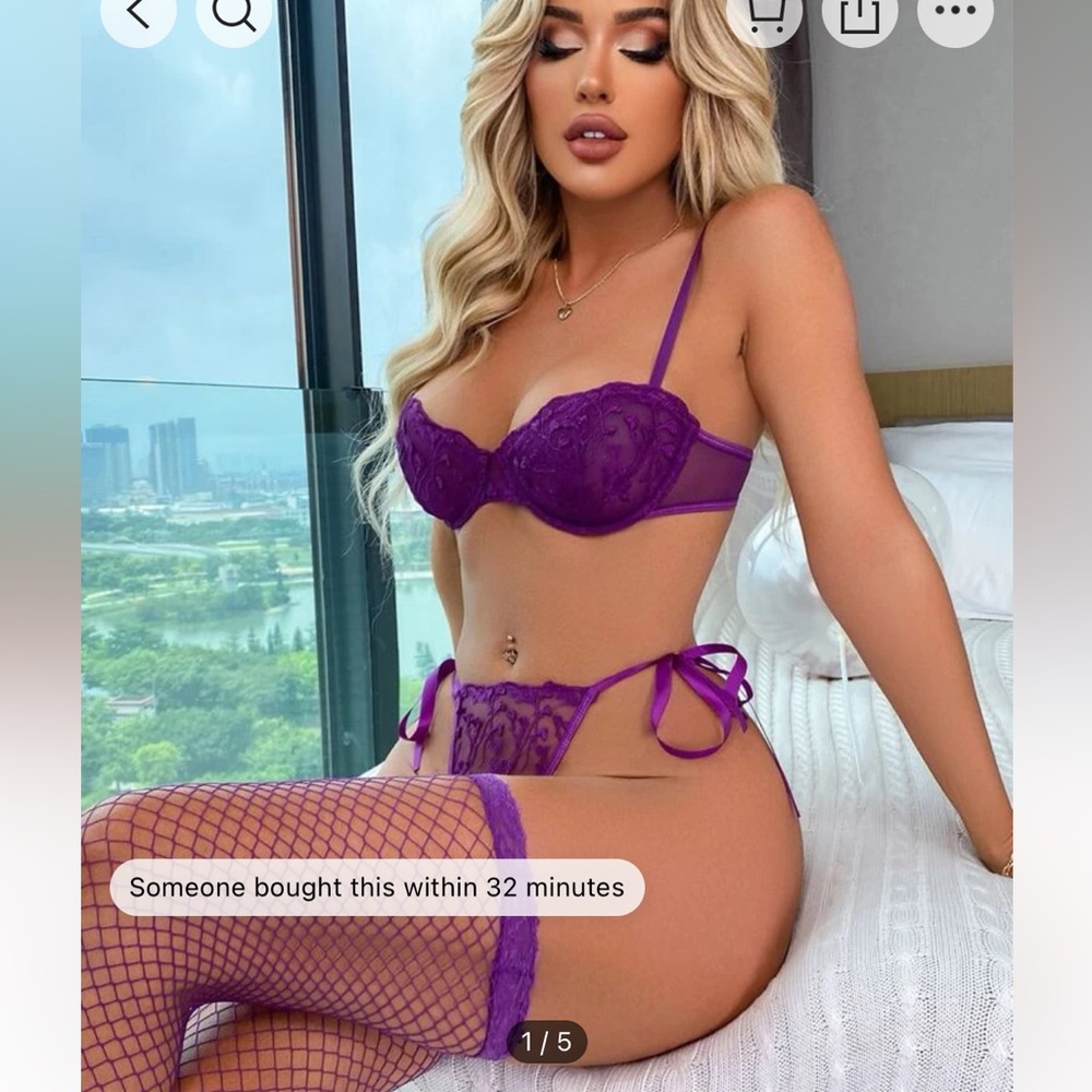 Purple Lingerie